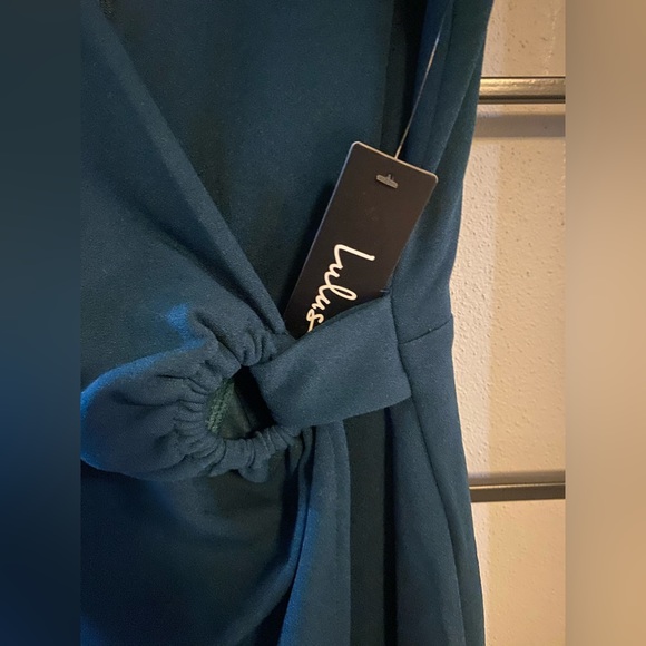 Lulus Green Mini Dress- Medium NWT! - Picture 5 of 5